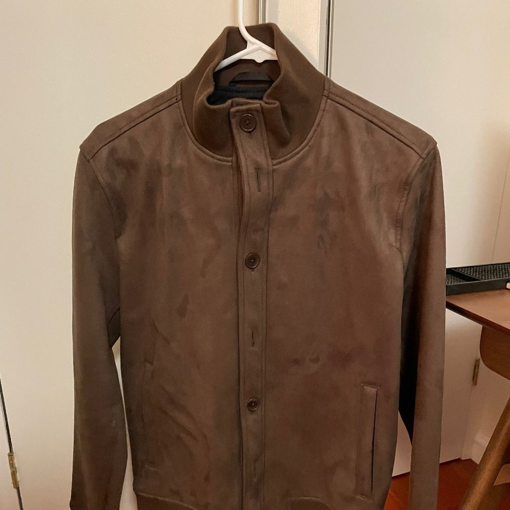 Banana Republic Vegan Suede Jacket